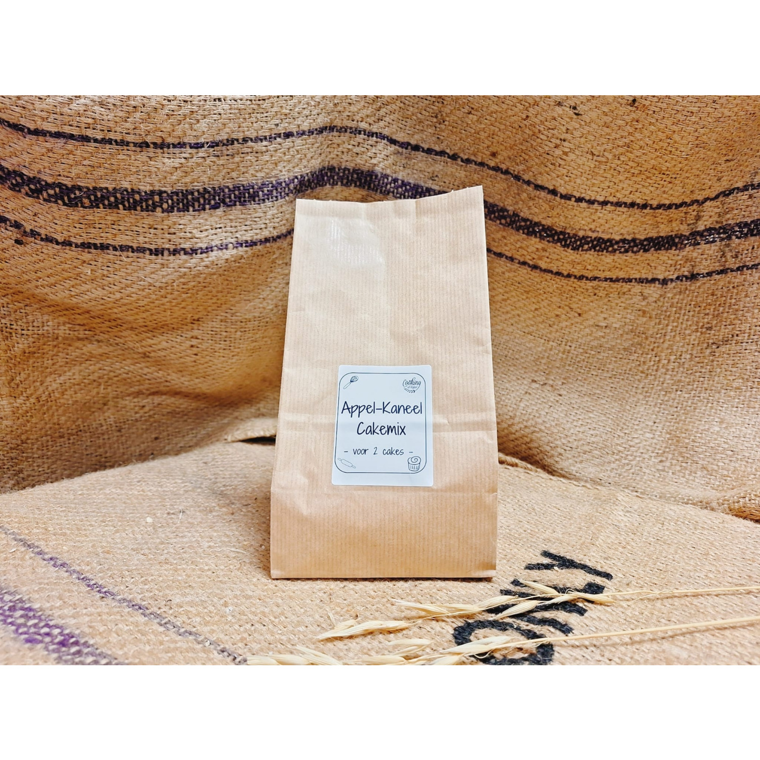 Appel-Kaneel cakemix 800 gram (CaH)