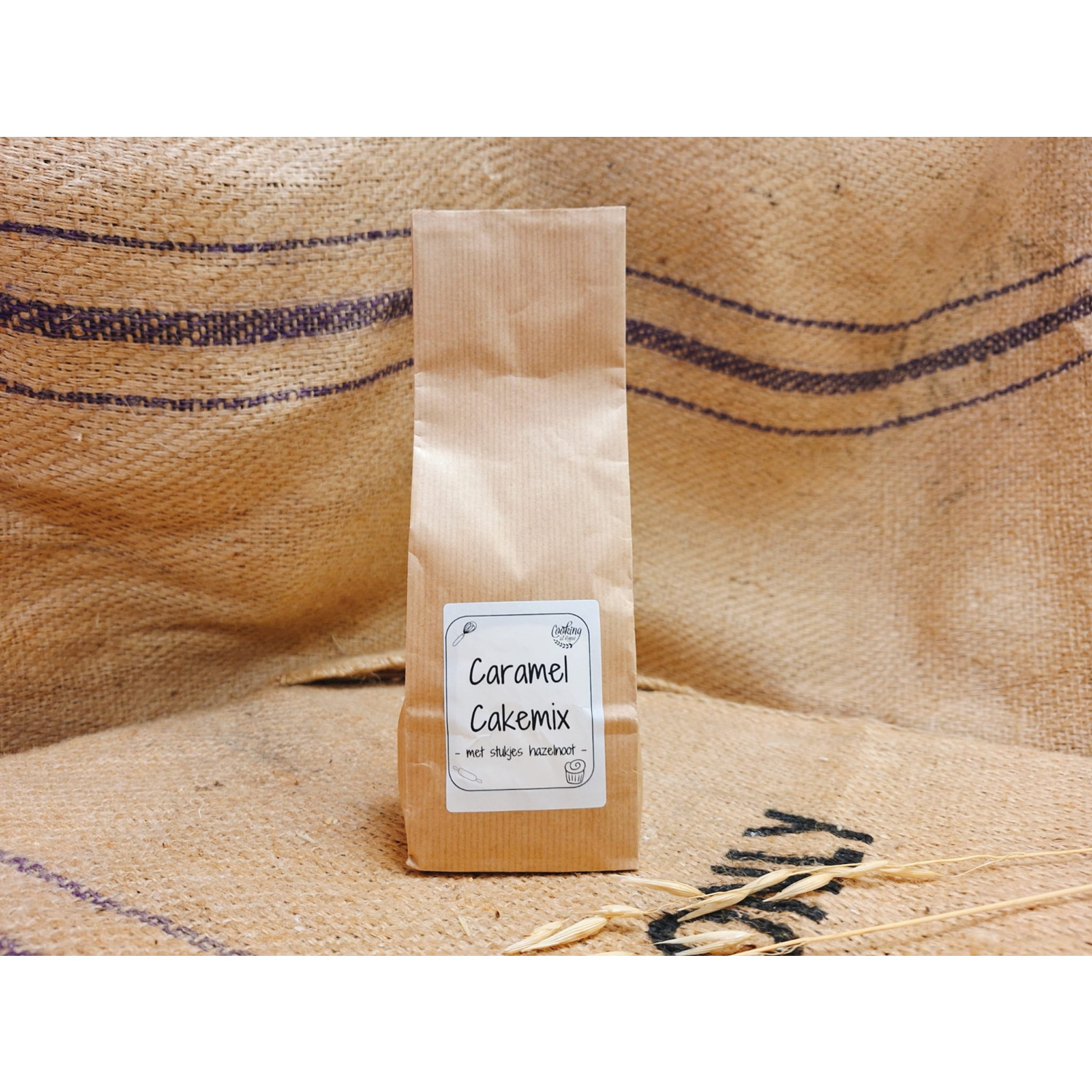 Caramel cakemix 400 gram (CaH)
