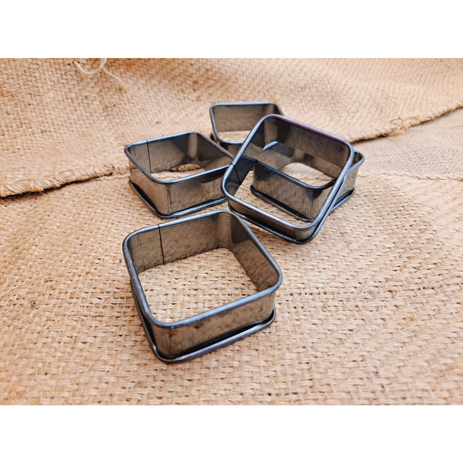 Carree ring 6,5 x 6,5 x 3 cm