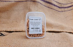 Caramel Chocolade krullen Callebaut 60 gram