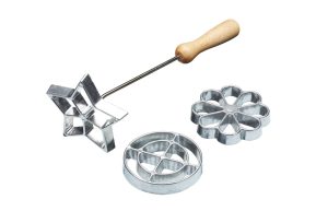 Kitchen Craft Rozet Mallen IJzer Set/3