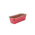 Papieren bakvorm rood