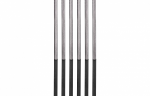 Taartkaarsen Platinum Zilver/zwart 6st