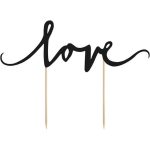 Taarttopper Love - Zwart**
