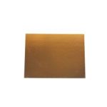 Taartkarton Rechthoek Goud - 20x30cm
