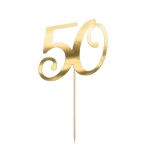Taarttopper 50 - Goud