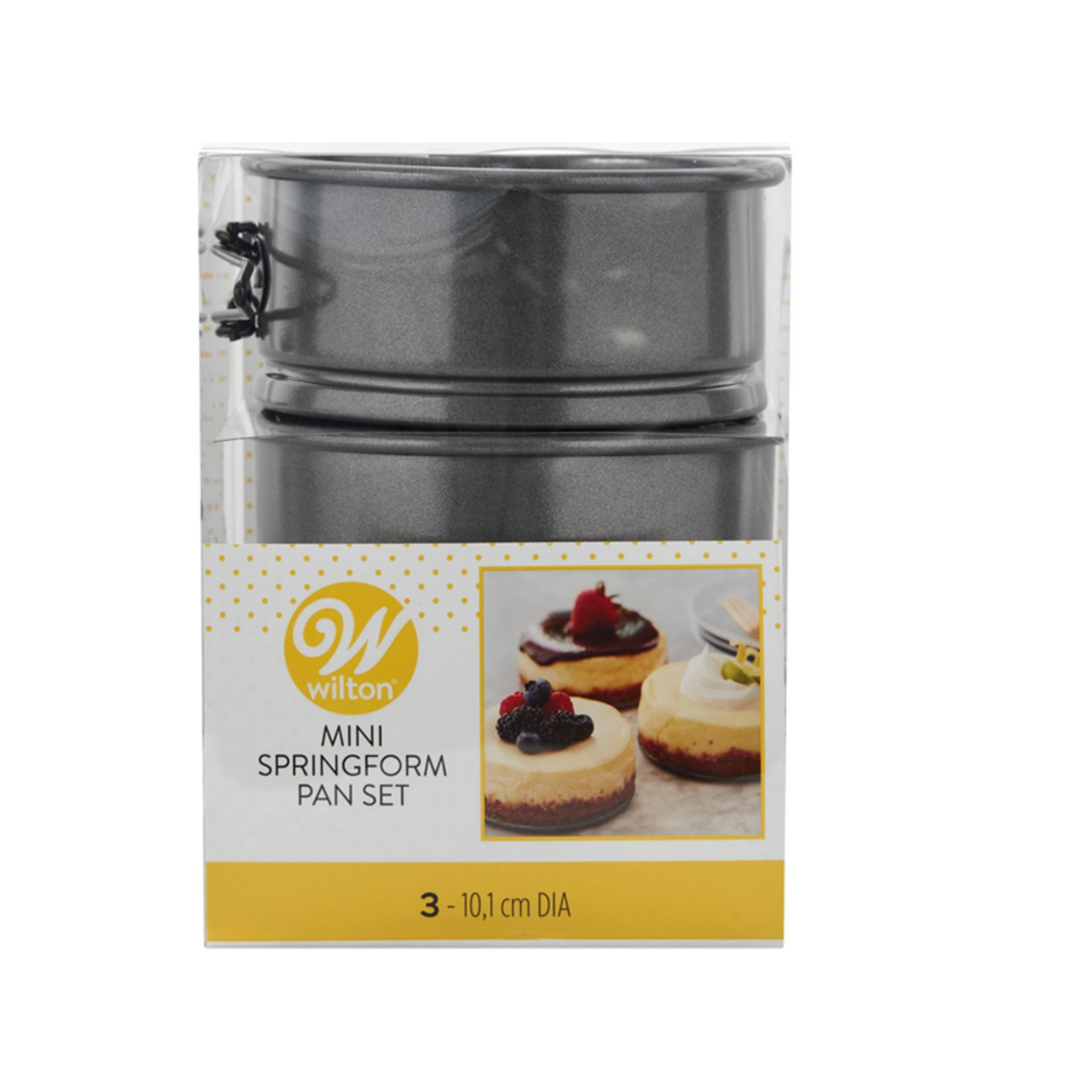 Wilton mini springvormen 10cm set3
