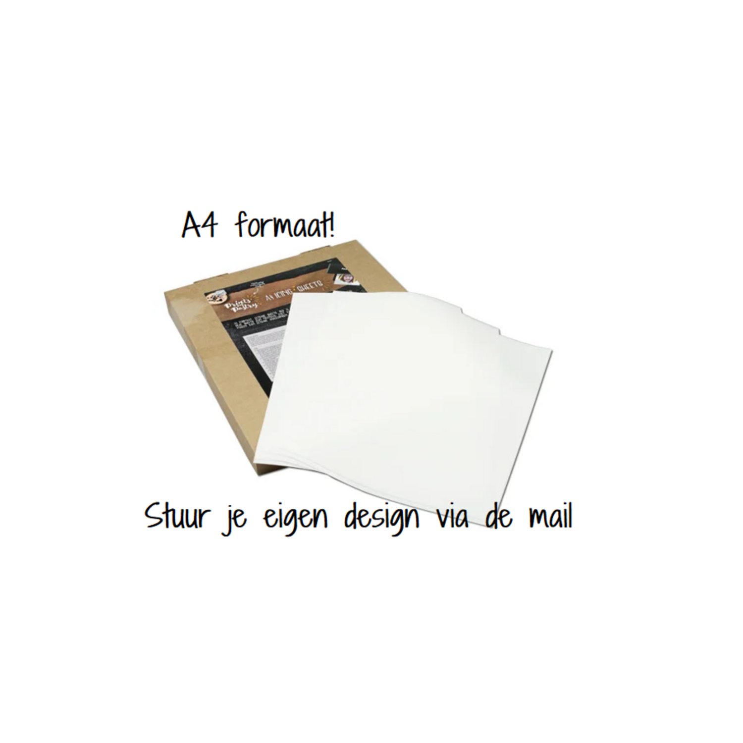 Eetbare Print met Klantenpas (zonder bewerken)