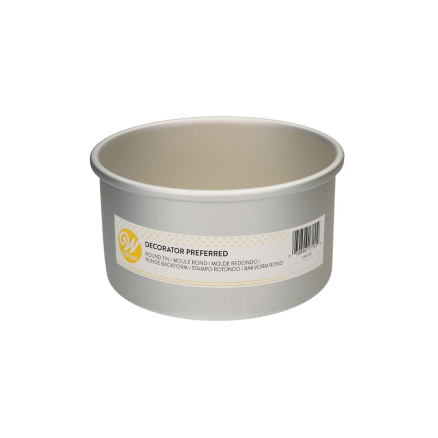 Wilton Extra Diepe Ronde Bakvorm Ø 17,5 x 10 cm**