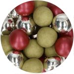 FunCakes Choco Crispy Balls - Holly Jolly 130g