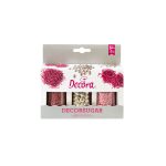 Decora Sprinkle set Zilver en Roze 85g