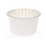 Cupcake Cups Wit/Ivoor 60mm per stuk Culpitt