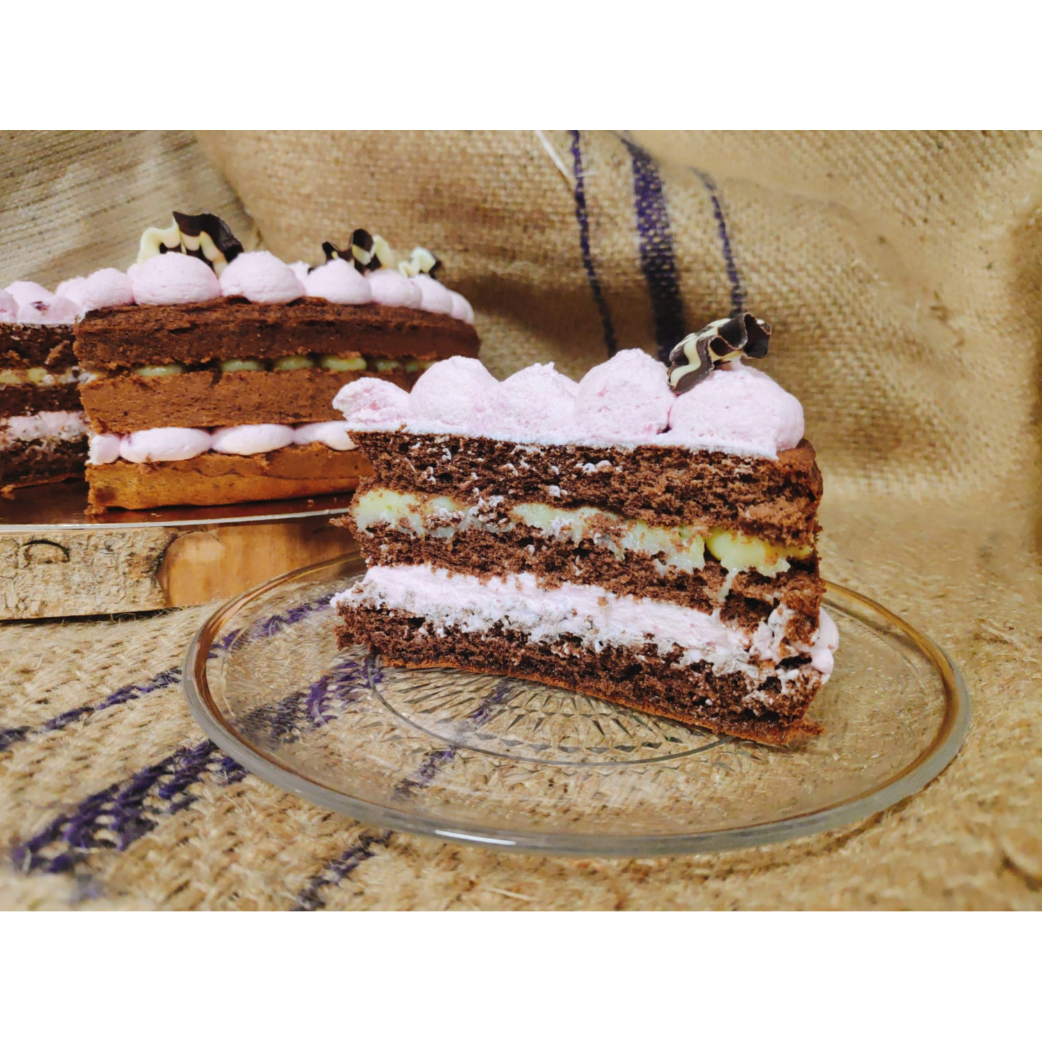 Bakpakket Chocolade Biscuit Taart