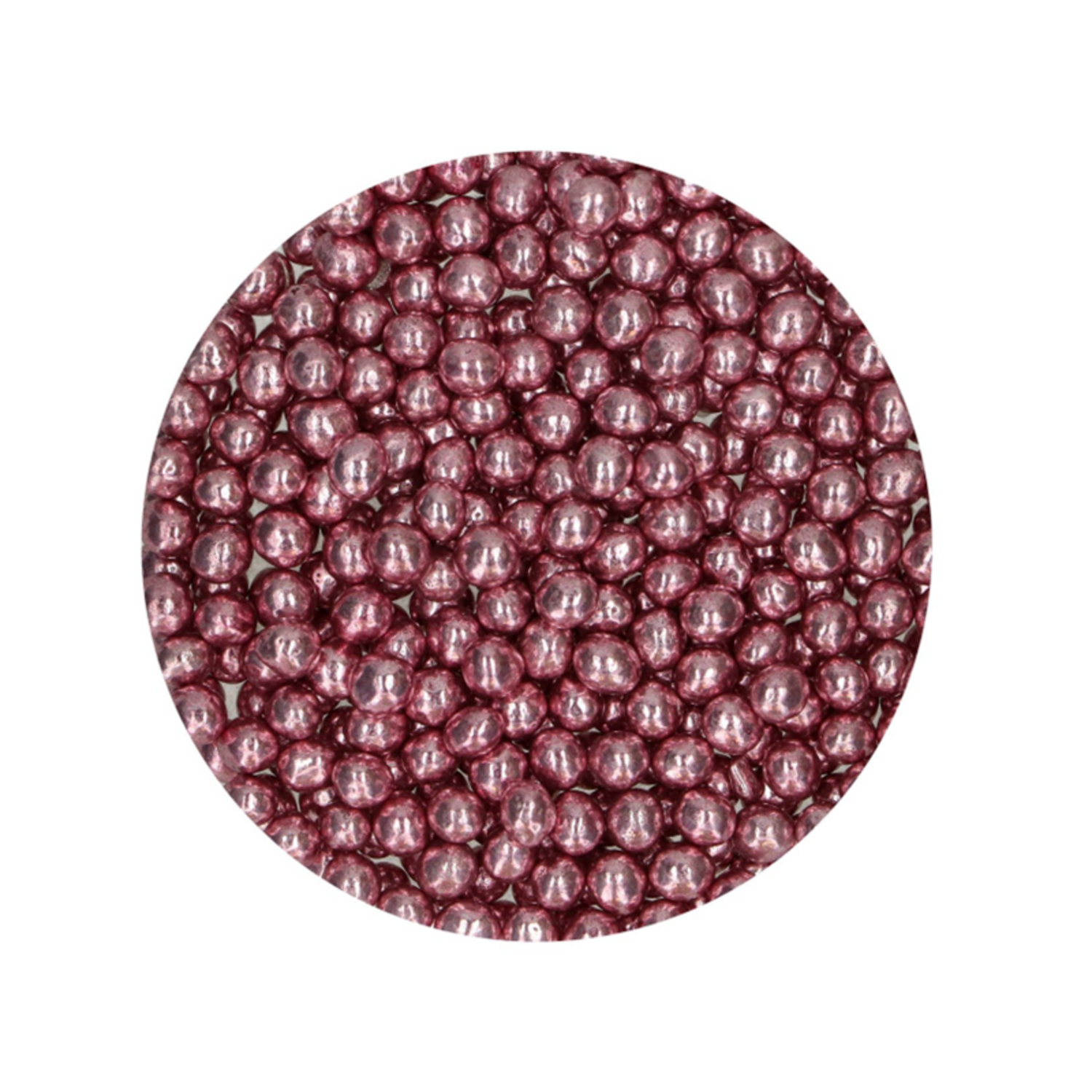 FunCakes Crispy Choco Pearls - Metallic Pink 60g