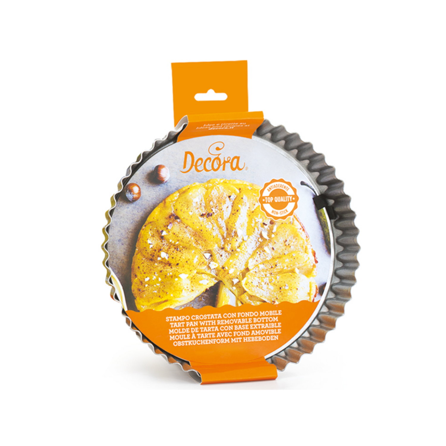 Vlaaivorm Anti-kleef Losse Bodem 30x3.5 cm (quiche/vlaai)