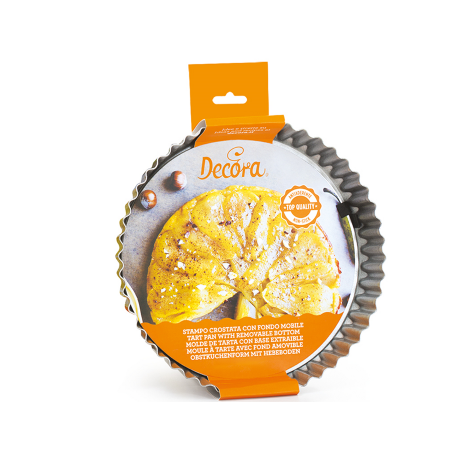 Vlaaivorm Anti-kleef Losse Bodem 25x3.5 cm (quiche/vlaai)