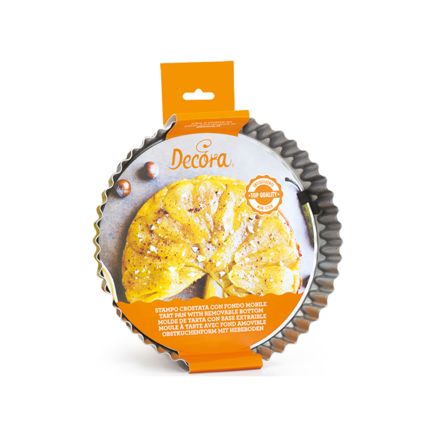 Vlaaivorm Anti-kleef Losse Bodem 28x3.5 cm (quiche/vlaai)