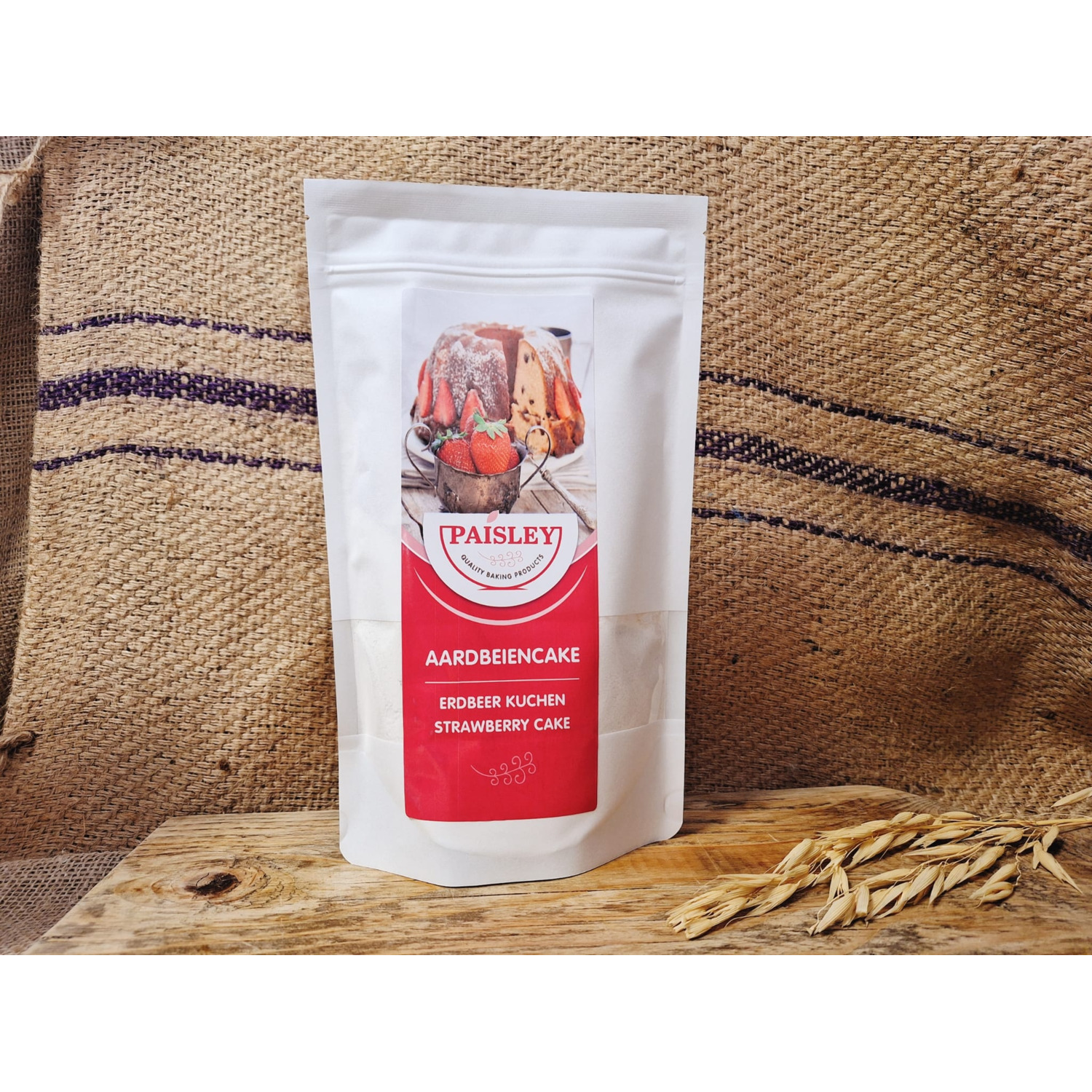 Aardbeien cakemix