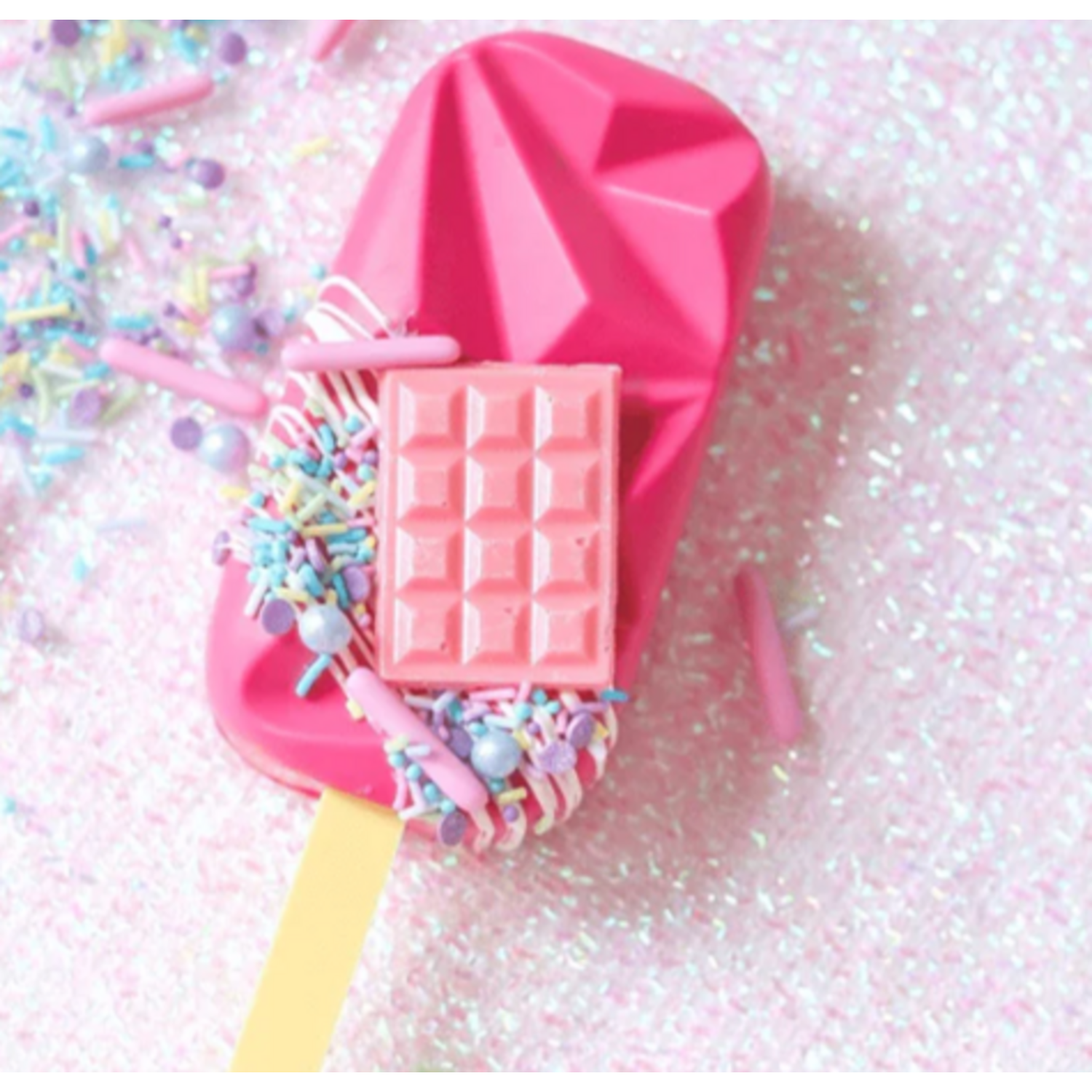 Siliconen IJsjesmal/Cakesicle Geometric**