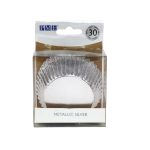 Cupcake Cups Zilver 30 stuks