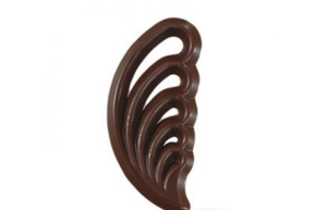 Chocolade decoratie Belle decor - 12 stuks