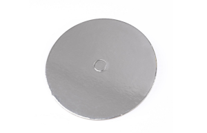 LOYAL Cake Board Geperforeerd Rond - Zilver 15cm pk/10
