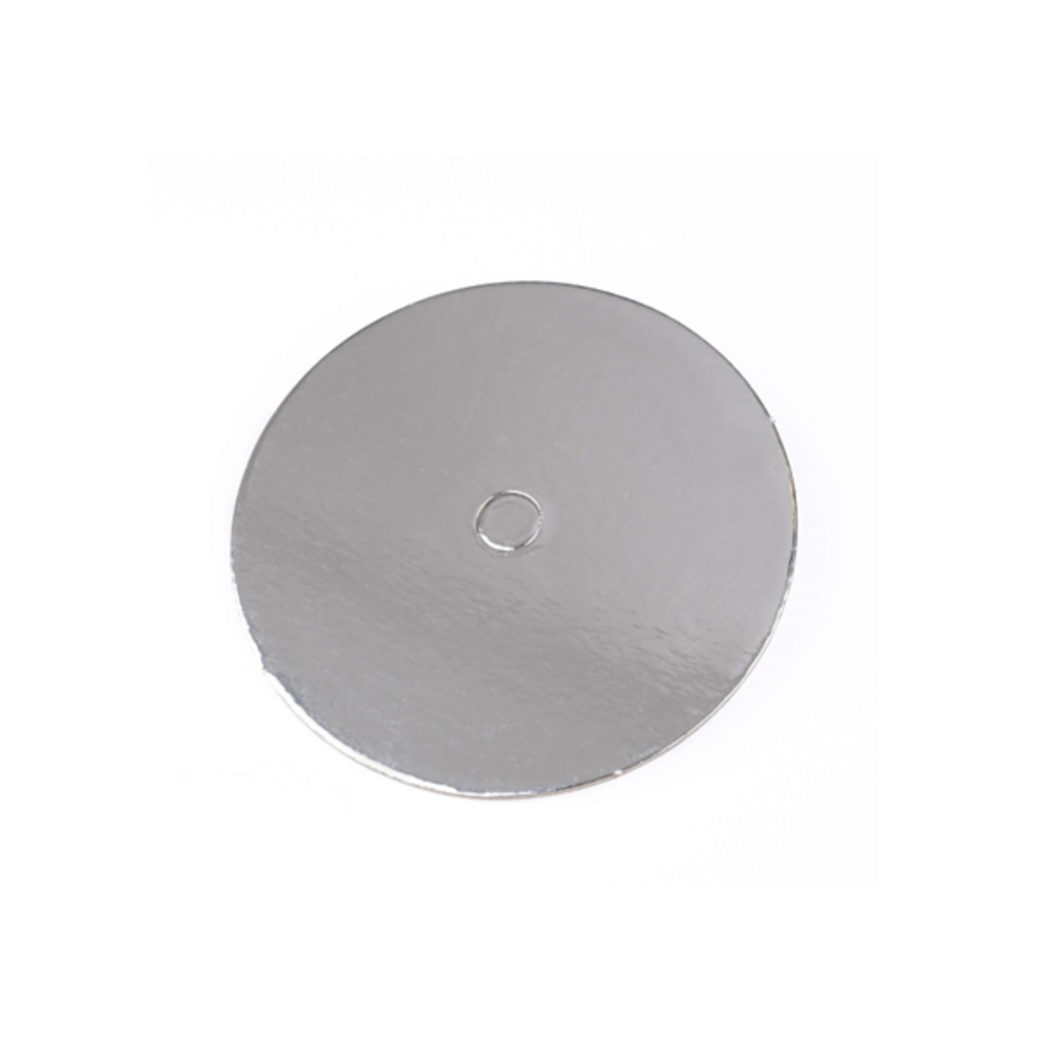 LOYAL Cake Board Geperforeerd Rond - Zilver 15cm pk/10