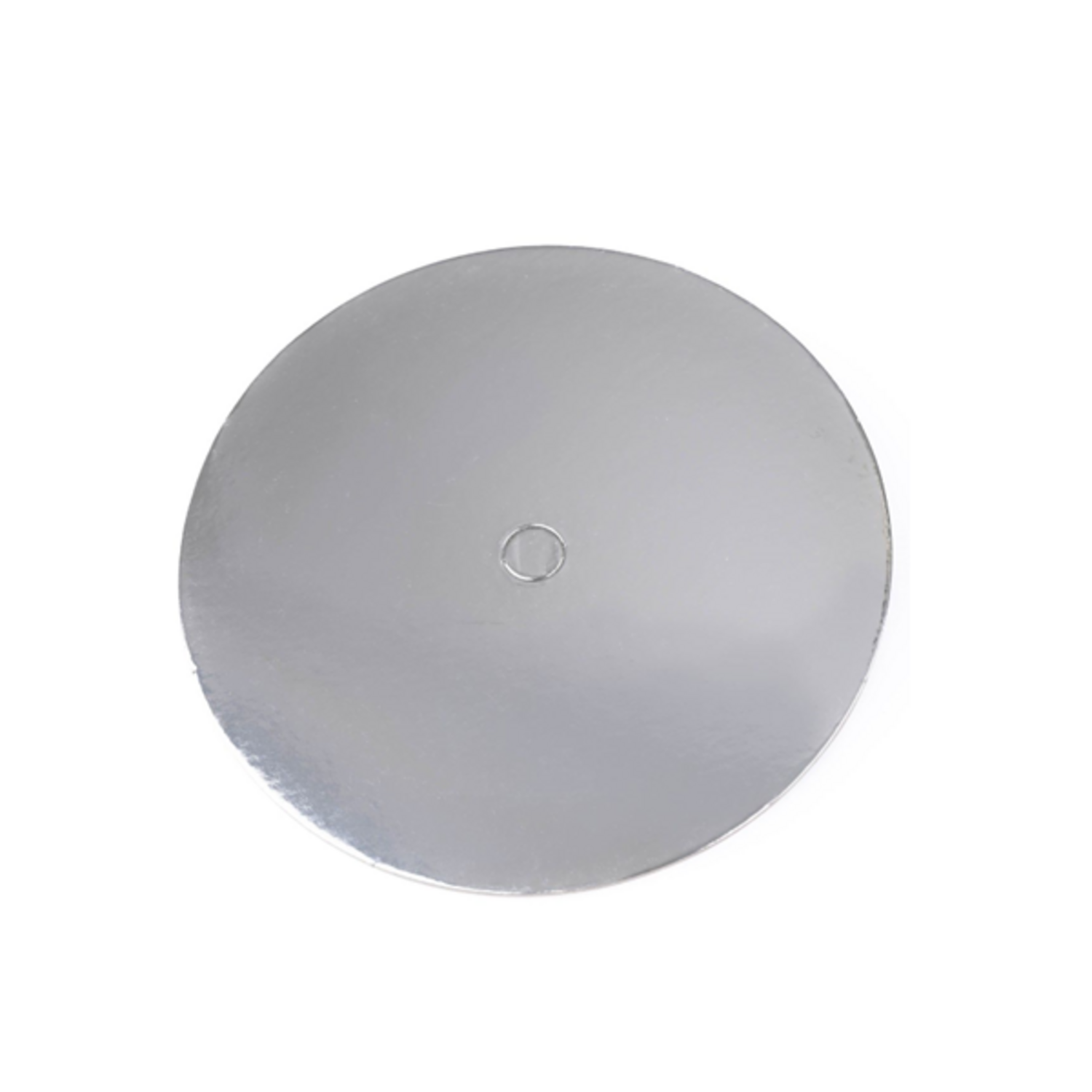 LOYAL Cake Board Geperforeerd Rond - Zilver 20cm pk/10