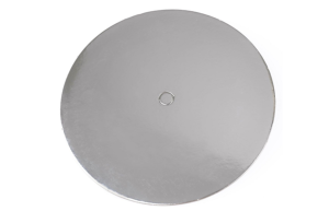 LOYAL Cake Board Geperforeerd Rond - Zilver 25cm PER STUK