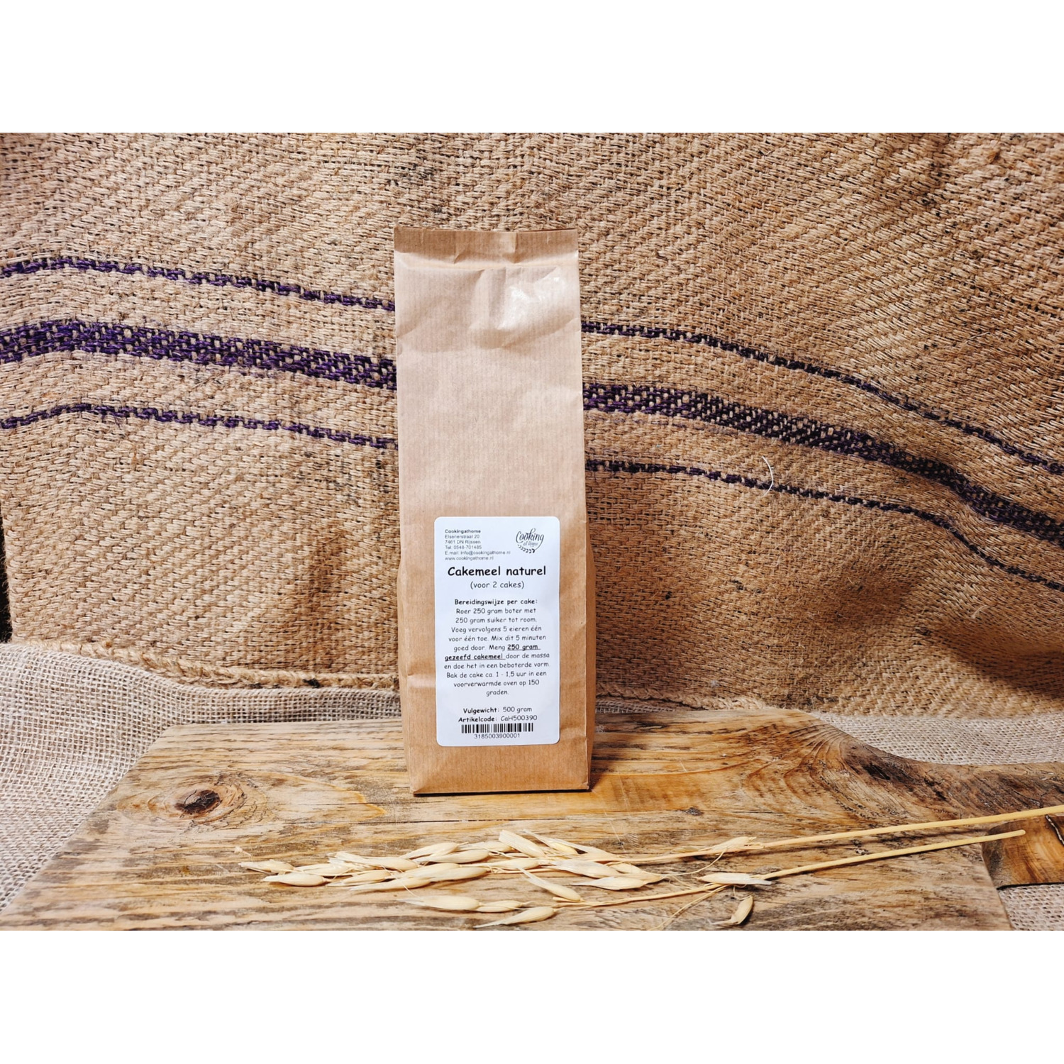 Cakemeel naturel 5kg