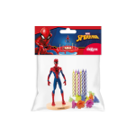 Dekora Spiderman Cake Topper & Candles pk/10