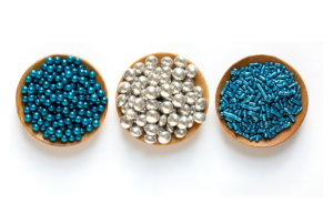 Decora Sprinkle set Zilver en Blauw 85g