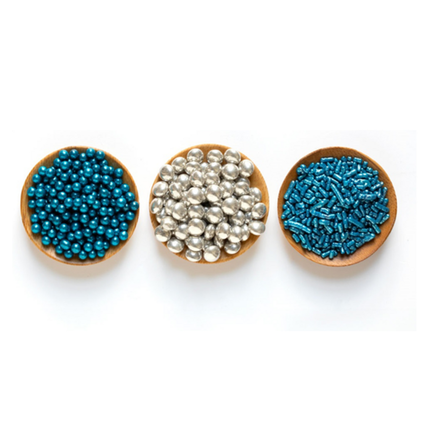 Decora Sprinkle set Zilver en Blauw 85g