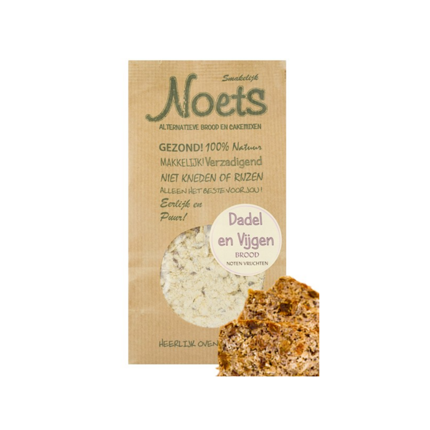 Noets Dadel-Vijgen Brood Mix