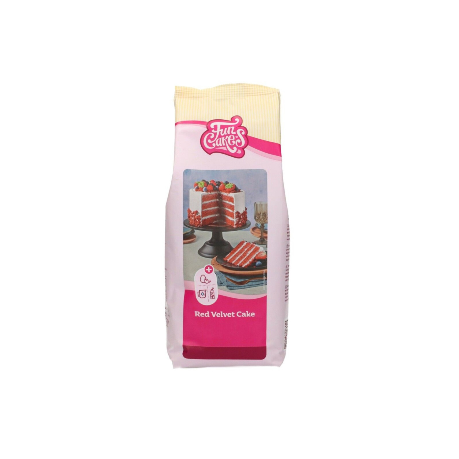 FunCakes Mix voor Red Velvet Cake 1kg