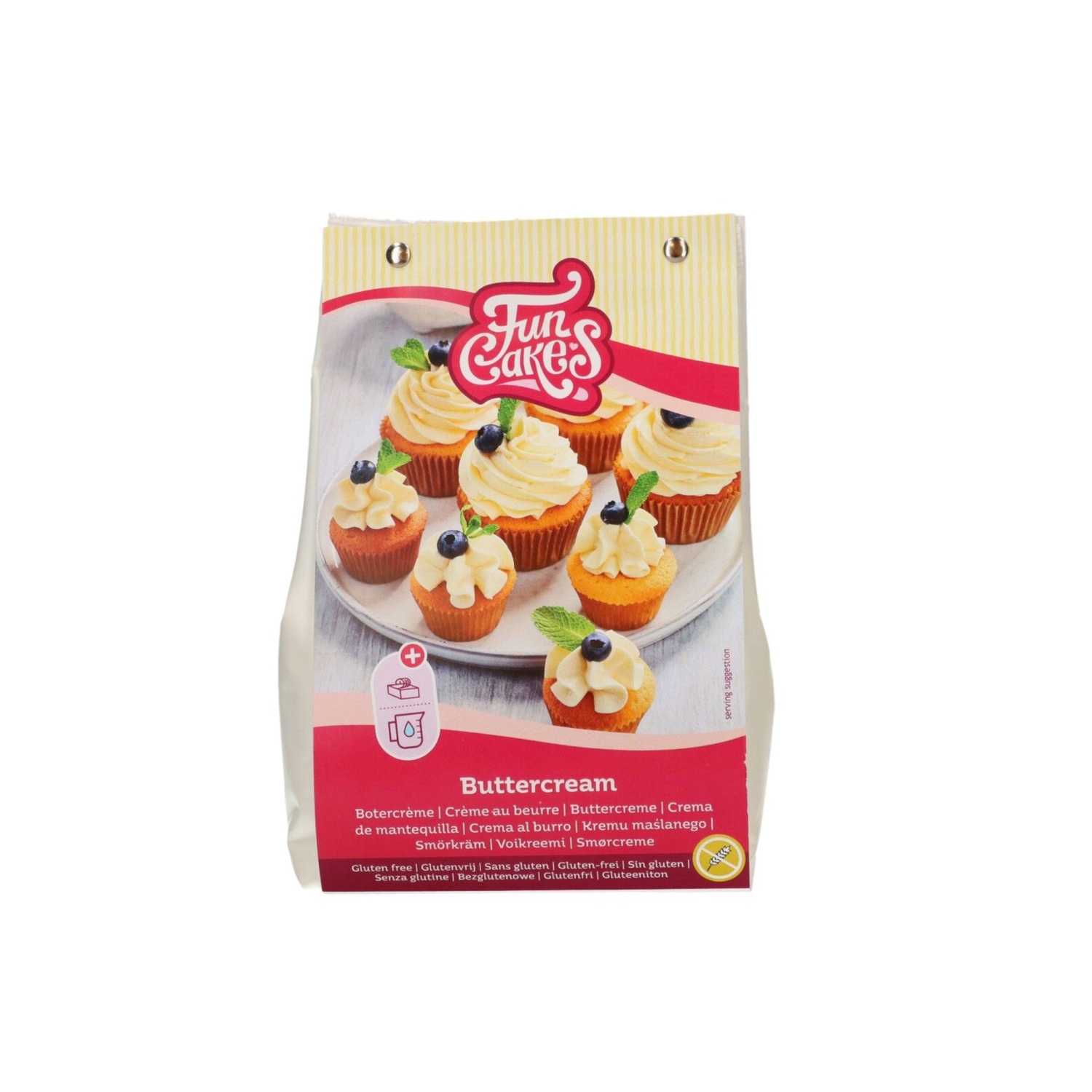 FunCakes Mix voor Botercrème, Glutenvrij 500 g