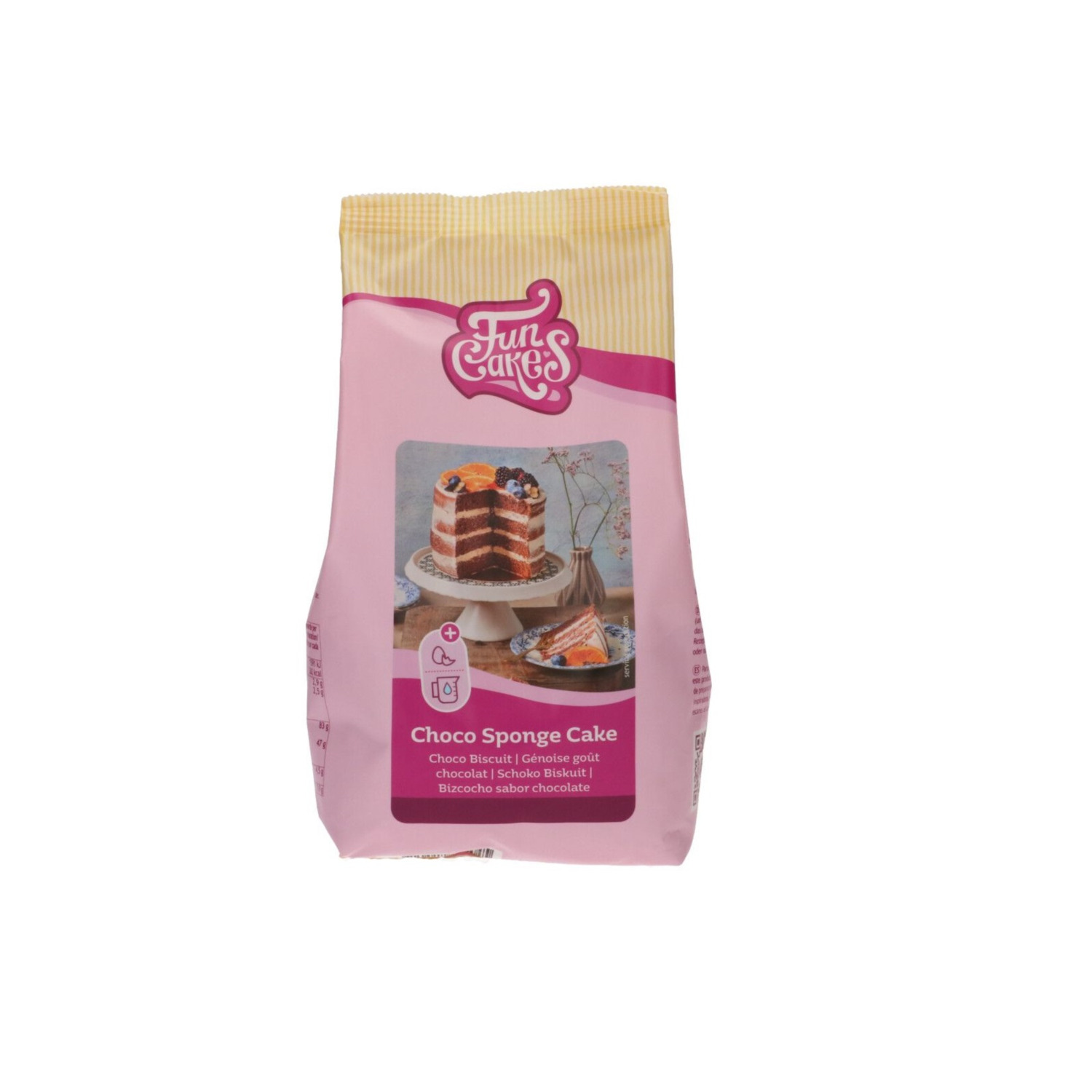 Biscuit mix Chocolade 500 gram Funcakes