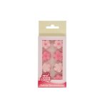 FunCakes Suikerdecoratie Bloemenmix Roze Set/24