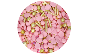 FunCakes Sprinkle Medley Glamour Pink 180 g