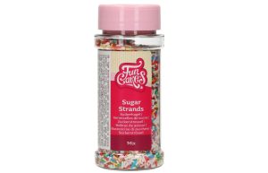 FunCakes Sugar Strands Kleurenmix 80g