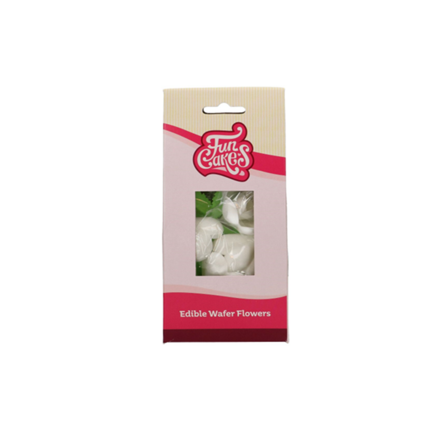 FunCakes Eetbare Papieren Bloemen Tulp & Blaadjes pk/12