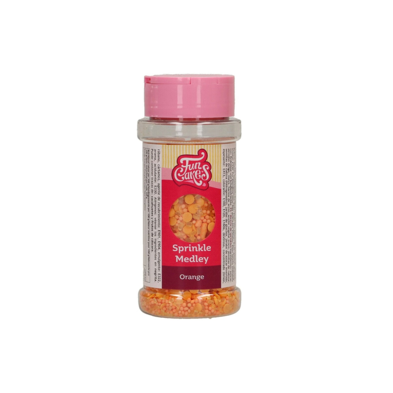 FunCakes Sprinkle Medley Oranje 70g
