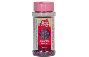 FunCakes Sprinkle Medley Paars 70g