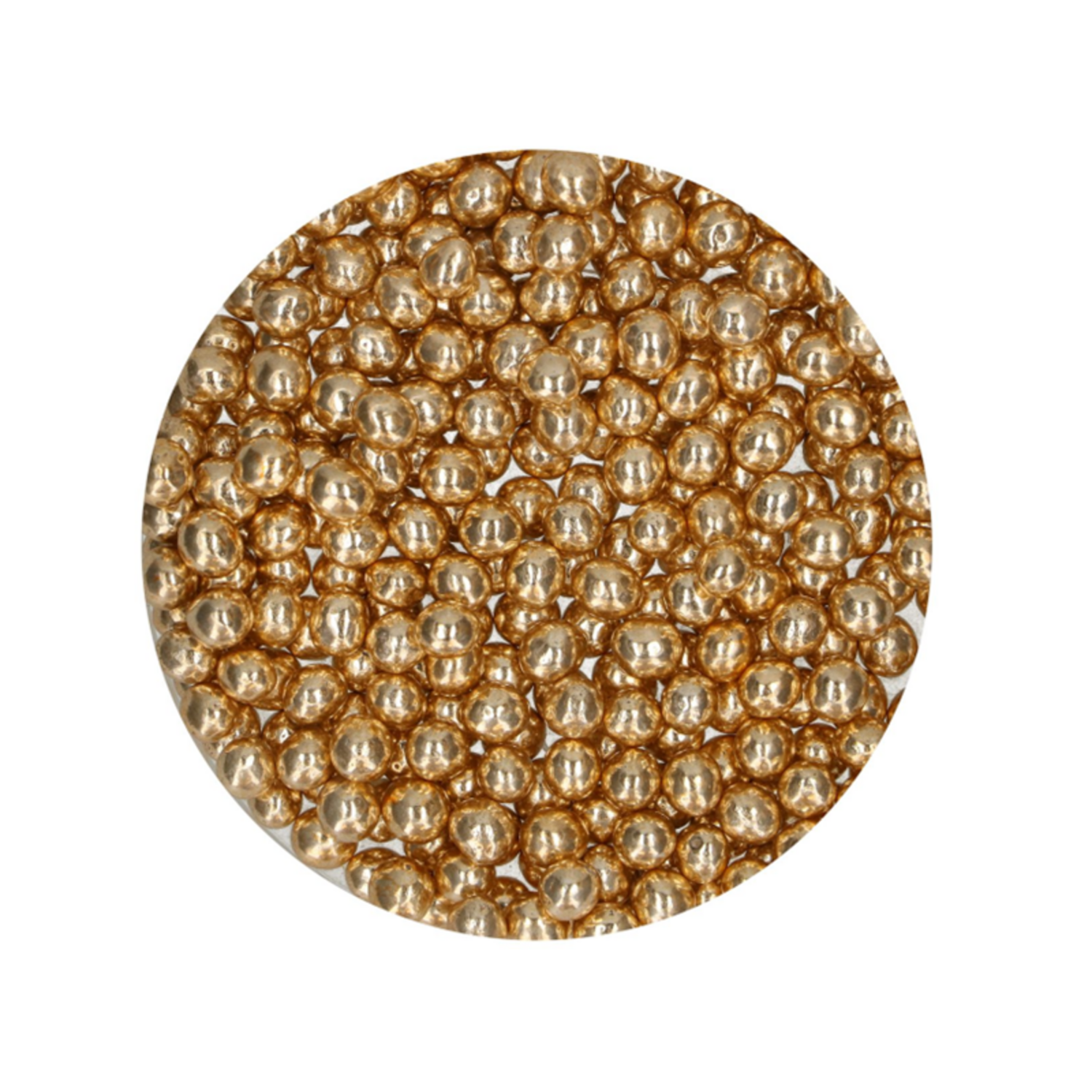 FunCakes Crispy Choco Pearls - Metallic Gold 60g