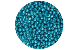FunCakes Crispy Choco Pearls - Metallic Blue 60g