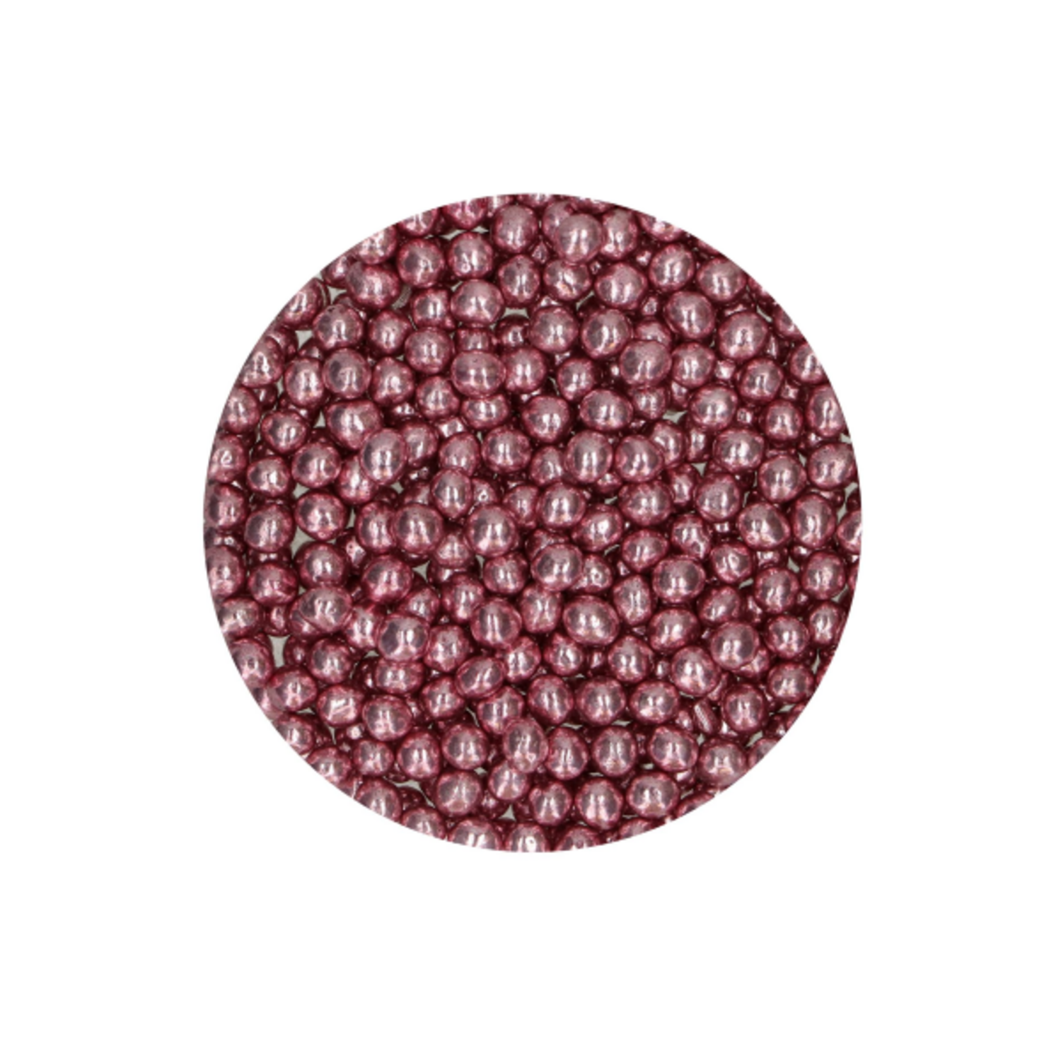 FunCakes Crispy Choco Pearls - Metallic Pink 60g
