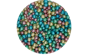 FunCakes Crispy Choco Pearls - Metallic Harlequin 60g