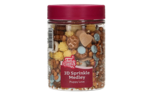 FunCakes 3D Sprinkle Medley - Puppy Love 70g