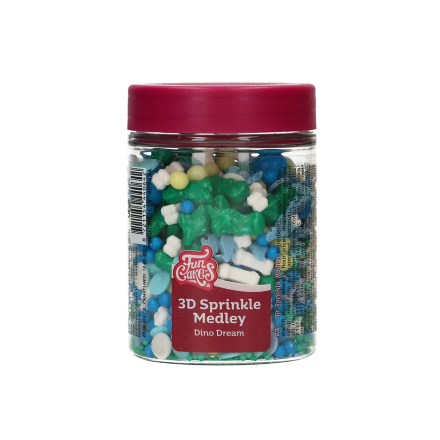 FunCakes 3D Sprinkle Medley - Dino Dream 70g