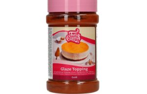 FunCakes Mirror Glaze Topping Goud 375 g
